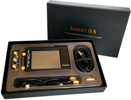 2020 New NanoVNA-H 50KHz~1.5GHz VNA 2.8inch LCDHF VHF UHF UV Vector Network Analyzer Antenna Analyzer