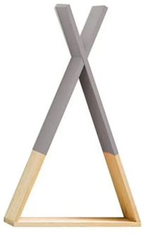 2020 New Nordic Style Baby Wooden Triangle Shelf Lovely Wall Hanging Trigon Storage Book Shelf Home Kids Baby Room