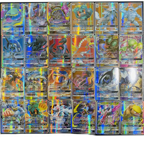 2020 New Pokemones card Vmax card GX tag team EX Mega shinny card Game Battle Carte Trading TAKARA TOMY Cards Children Toy