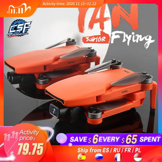 2020 New SG108 Drone 4k HD FPV Drone 5G WiFi GPS Dron Brushles Motor Flight For 25 Min RC Distance 1km RC Quadcopter VS Ex5 Dron