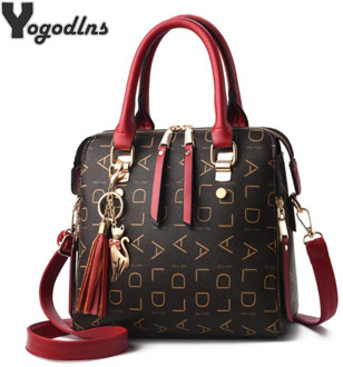 2020 New Tassel Designers Fashion Women PU Leather Bag Large Capacity Shoulder Bags Casual Tote Simple Top-handle HandBags