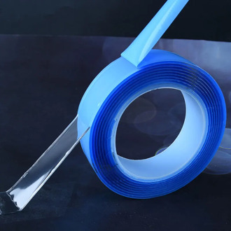 2020 New Type Nano Patent Technology Double Sided Tape Transparent Traceless Strong Reusable gekkotape Fixed Carpet Removable 3M