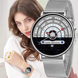 2020 New Women Watches LIGE Top Brand Luxury Watch Women Simple Casual Fashion Girls Clock Ladies Wristwatch Relogio Feminino