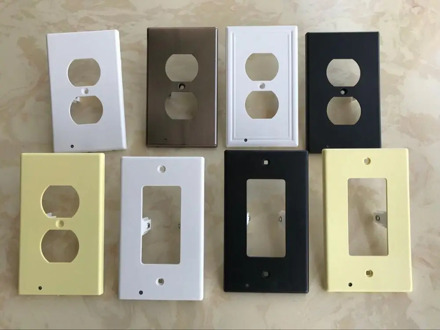 2020 Night Angel Duplex High-quality Durable Convenient Outlet Cover Wall Plate With Led Night Lights Ambient Light Sensor