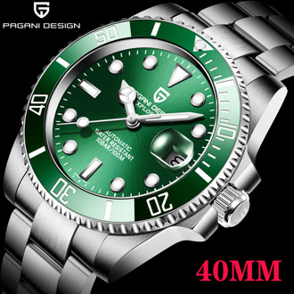 2020 PAGANI Design New 40mm Men Luxury Automatic Mechanical Wrist Watch Men Stainless Steel Waterproof Watch Relogio Masculino