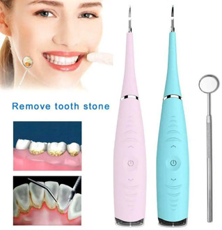 2020 Portable Electric Ultrasonic Dental Remover Tooth Stains Tartar Probe Tooth Care Whitening Oral Cleaner Hygiene Machine