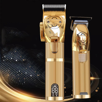 2020 Professional Hair Clipper Electric Hair Trimmer Cordless Shaver Trimmer 0.1mm Men Adjustable Barber Hair Cutting Machine