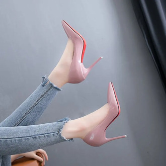 2020 Sexy Red Bottom High Heels Party Shoes Red Sole Women Pumps Wedding Shoes Bride Chaussures Femme Dames Schoenen Nude Heels