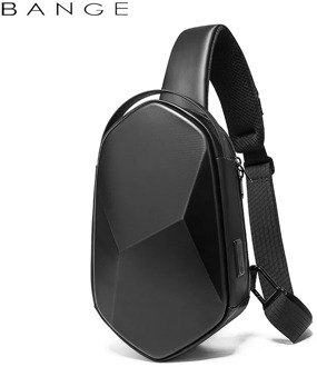 2020 Shell Design 3.0 USB Charging Crossbody Bag Shoulder Bags Male Waterproof Short Trip Chest Bag Pack for Men Sling Bag