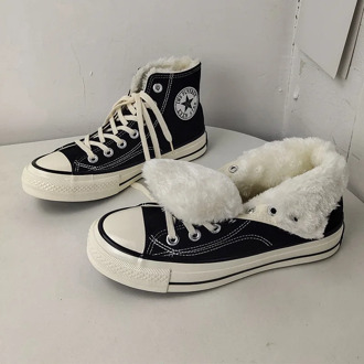 2020 Snow Boots Womens Shoes with Fur Winter Warm Flats Ankle Botas Anti-slip Female Sneakers Zapatos Mujer Womens Sneakers