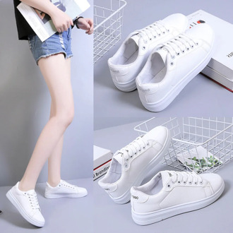 2020 Spring White Sneakers Women Running Shoes Fashion Breathable Mesh Casual Shoes Women Lace-up Sports Shoes Women Sneakers