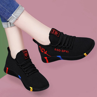2020 Spring Women Casual Shoes Breathable Mesh Platform Sneakers Women New Fashion Mesh Sneakers Shoes Woman Tenis Feminino