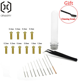 2020! Suitable forArtillery3D printer Sidewinder X1 and Genius cleaning nozzle kit