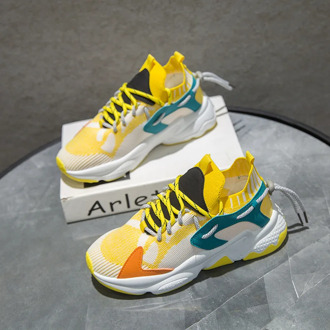 2020 Summer weave Shoes Lady Shoes Female Casual Breathable Mesh Surface Running Woman Sneakers