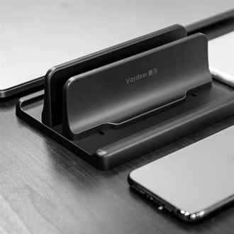 2020 Vertical Laptop Stand For Macbook Air Pro 13 15 Desktop ABS Stand With Adjustable Dock Size For Notebook Stand