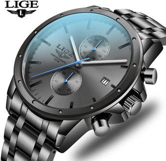 2020 Watches for Men Warterproof Sports Mens Watch LIGE Top Brand Luxury Clock Male Business Quartz Wristwatch Relogio Masculino