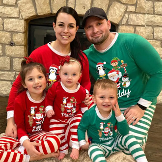 2020 Winter Family Christmas Matching Pajamas Set Adult Kid Pyjama Nightwear Baby Children Romper Merry Christmas Family Outfit