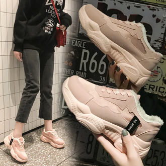 2020 Winter New Women Shoes Spring New Women's Shoes Platform Sports Shoes Female Platform Chunky Sneakers Casual Shoes Women