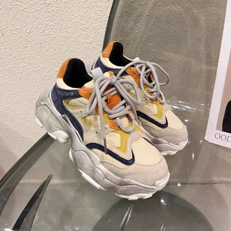 2020 Winter Women Chunky Sneakers Platform Fashion Ulzzang Ladies Plush Dad Shoes Woman Casual Shoes Running Trainers Female New