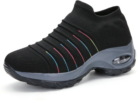 2020 Women Platform Sneakers Spring ladies Wedges Casual Shoes Women Trainers Comfortable Femme Height Increasing Woman Shoes