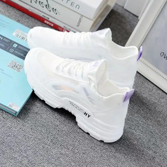 2020 Women's Lightweight Shoes Summer Ultra Light Breathable Sneakers Zapatos De Mujer High Quality Girls Sports Shoes 35-39