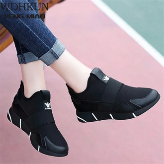 2020 Women Sneakers Vulcanized Shoes Ladies Casual Shoes Breathable Walking Mesh Flats Large Size Couple Shoes Size35-42