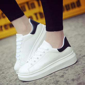 2020 Women Sneakers White Casual Shoes Woman Fashion White Shoes Sneaker Women White Shoes Platform Shoes Zapatillas Mujer
