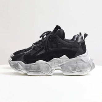 2020 Women Spring Chunky Sneakers Casual Shoes Black 5cm Platform Basket Female Fashion Luxury Designers Vulcanized Shoes Woman