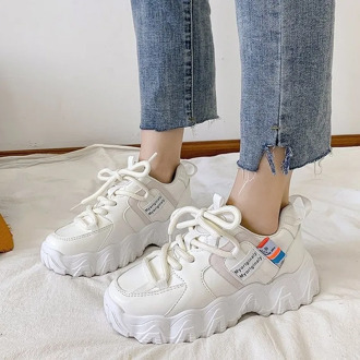 2020 Womens Shoes Sneakers Solid Color Casual Walking Running Female Sports Lady Shoes Women Feminine zapatillas de deporte