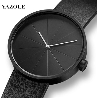 2020 Yazole Reloj New Men Watch Top Brand Luxury Leather Simple Watch Men Waterproof Casual Quartz Watches Mens Reloj Hombre