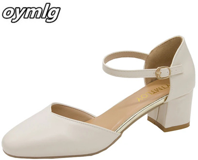 2020explosion models women's sexy high heels solid color pointed shallow mouth nonslip high heels buckle leather Single shoes PU