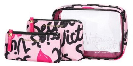 2020The Draagbare Pvc Cosmetische Zak 3 Stuk Set Outdoor Reistas Cosmetische Tas Mode Transparante Storagwaterproof Waszak 5