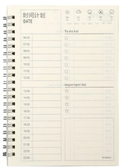 2021-2022 Planner Daily Planner for Agenda with A5 Premium Thicker Paper Flexible Cover Time Tabs to-Do List Memo Wirebound