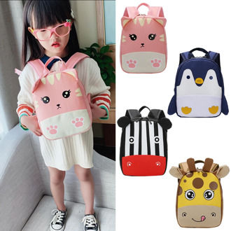 2021 3D Cartoon Plush Children Backpacks kindergarten Schoolbag Animal Kids Backpack Children School Bags Girls Boys Backpacks