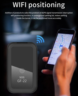 2021 New GF22 Car GPS Tracker Strong Magnetic Small Location Tracking Device Locator for Car Motorcycle Truck Recording