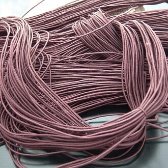 (20213)50 Meter Dikte: 1Mm Elastisch Touw Draad Voor Armband Kralen Maken Sieraden Accessoires Bevindingen bruin