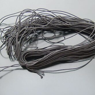 (20213)50 Meter Dikte: 1Mm Elastisch Touw Draad Voor Armband Kralen Maken Sieraden Accessoires Bevindingen zwart