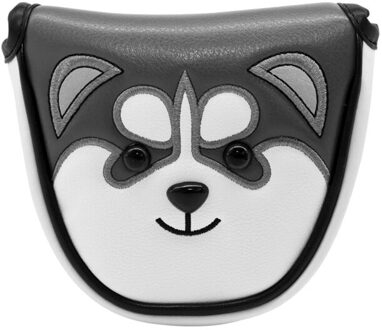 2021Husky Golf Headcovers Leather Cover Voor Driver, Fairway Woods En Creatieve Hybride Golf Club Protectors Cover MalletPutter