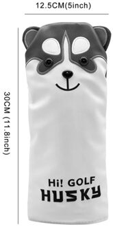 2021Husky Golf Headcovers Leather Cover Voor Driver, Fairway Woods En Creatieve Hybride Golf Club Protectors Cover