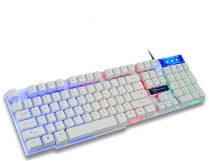 2021New GK50 Bedrade Mechanische Gaming Toetsenbord Drijvende Cap Waterdichte Regenboog Backlight Usb 104 Keycaps Computer Game Toetsenborden