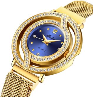 2021New Mode Luxe Diamanten Ingelegde Waterdichte Milan Magnetische Dames Horloge Is Cadeau Voor Vriendin Valentijnsdag Verjaardag B