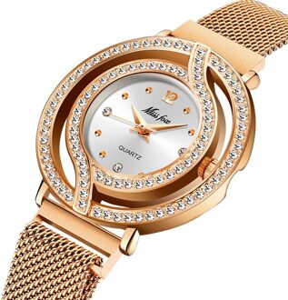 2021New Mode Luxe Diamanten Ingelegde Waterdichte Milan Magnetische Dames Horloge Is Cadeau Voor Vriendin Valentijnsdag Verjaardag