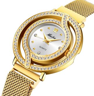 2021New Mode Luxe Diamanten Ingelegde Waterdichte Milan Magnetische Dames Horloge Is Cadeau Voor Vriendin Valentijnsdag Verjaardag