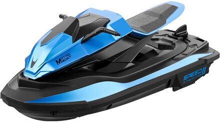 2021New S9 Afstandsbediening Boot 2.4Ghz Motorfiets Speedboot Radio Afstandsbediening Boot Speelgoed Voor Kinderen Kids Kind rc Speelgoed blauw
