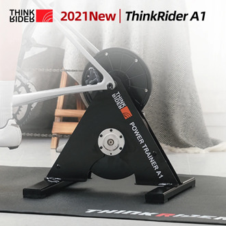 2021New ThinkRiderA1 Bike Trainer MTB Road Bicycle Built-in Power-Meter ZWIFT PerfPro Preset 3% slope Race Warm Up no need power