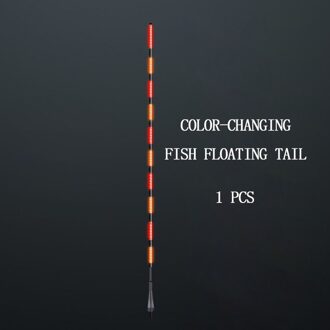 2021New Visdobbers Accessoires Karper Verkleuring Lichtgevende Nano Elektron Float Visgerei Drift Hoge Gevoeligheid Visgerei B12-Floating tail