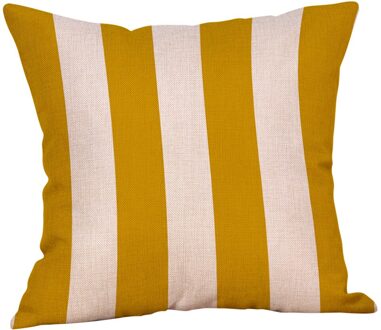 2021New Zachte Mosterd Kussensloop Geel Geometrische Fall Herfst Kussenhoes Decoratieve Sofa Sierkussen Kamer Kussensloop Decor