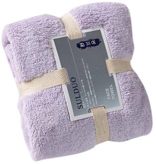 2021top Home Decor 36X80 Cm Zachte Grote Handdoek Badhanddoek Of Dagelijks Gebruik Товары Для Дома licht paars