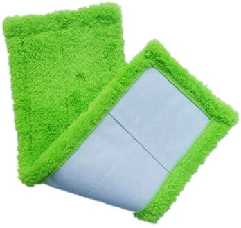 2021top Home Decor Huis Schoonmaken Pad Coral Velet Refill Huishoudelijke Stof Mop Hoofd Vervanging Товары Для Дома groen