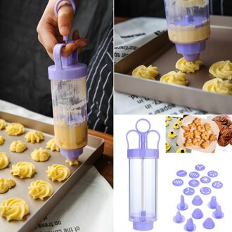 2021Tops Home Decor Cookie Biscuit Maken Maker Pomp Persmachine Decor Keuken Mold Gereedschap Set Товары Для Дома